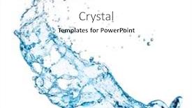  Presentation with blue water splash isolated - Slide deck having blue-water-splash-isolated background and a white colored foreground