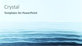  Presentation with abstract wave - PPT layouts enhanced with blue-water-wave-abstract-background background and a cool aqua colored foreground