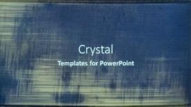  Presentation with abstract watercolor - Audience pleasing PPT theme consisting of blue-watercolor-background-abstract backdrop and a ocean colored foreground