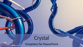  Presentation with sky blue - Beautiful presentation design featuring blue waterpark on sky background backdrop and a  colored foreground