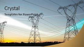  Presentation with blue design - Cool new slide deck with blue wave design backdrop and a light blue colored foreground