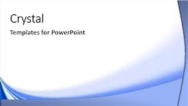  Presentation with blue design - PPT theme having  background and a  colored foreground