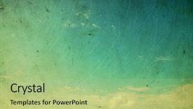  Presentation with retro - Colorful PPT theme enhanced with blue white abstract - retro background backdrop and a mint green colored foreground