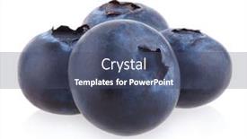  Presentation with blueberries - 