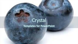 Presentation with blackberry - Beautiful PPT layouts featuring blueberry or bilberry or blackberry backdrop and a ocean colored foreground