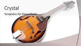  Presentation with country photo - Beautiful slide deck featuring granite counter tops stainless steel backdrop and a coral colored foreground