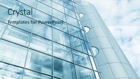  Presentation with low angle view of fictitious - Amazing presentation theme having blueprint money - perspective and underside angle view backdrop and a light blue colored foreground