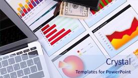  Presentation with graphing paper - Slide deck featuring selection of vegetarian toasts sandwiches made with baked tomoatoes cucumbers asparagus radish blackberries on the table top view background and a gray colored foreground