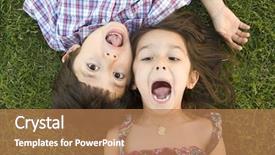  Presentation with sister - Amazing presentation having blues brothers - brother and sister playing outside backdrop and a coral colored foreground