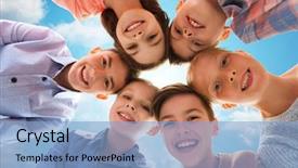  Presentation with childhood - Presentation having blues brothers - childhood fashion summer friendship background and a light blue colored foreground