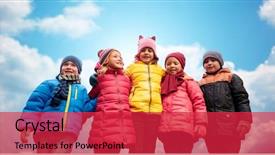  Presentation with happy kids - Presentation with blues brothers - childhood leisure friendship and people background and a red colored foreground