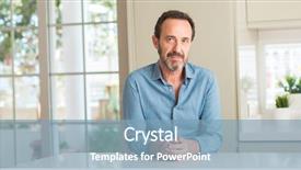  Presentation with confident - Amazing theme having blues clues - handsome middle age man backdrop and a light blue colored foreground