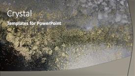  Presentation with abstract gold black - Beautiful slide set featuring blur-abstract-black-and-gold backdrop and a gray colored foreground