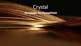  Presentation with abstract gold black - PPT theme featuring blur-abstract-glow-backgound-gold and a black colored foreground