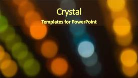  Presentation with laser light colorful abstract - Amazing slide set having blur colorful motion lights abstract backdrop and a tawny brown colored foreground