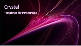  Presentation with abstract red - Audience pleasing slides consisting of blur traces movement and innovation backdrop and a wine colored foreground