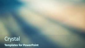  Presentation with blue swoosh abstract design - Amazing PPT theme having blurred - abstract blurry background backdrop and a ocean colored foreground