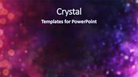  Presentation with shiny - Cool new theme with blurred abstract shiny spot lights backdrop and a wine colored foreground