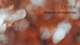  Presentation with blurred bokeh - Presentation enhanced with blurred-autumn-forest-background background and a red colored foreground