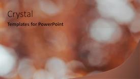  Presentation with blurred bokeh - Presentation consisting of blurred-autumn-forest-background background and a red colored foreground