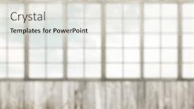  Presentation with windows - Cool new theme with blurred-background-wall backdrop and a sky blue colored foreground