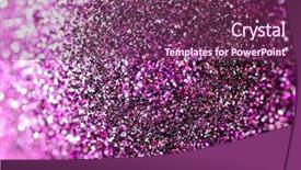  Presentation with blurred bokeh - Presentation with blurred festive bokeh can be used as background for holidays background and a violet colored foreground