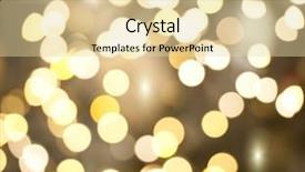  Presentation with christmas lights - Colorful slide set enhanced with blurred lights background backdrop and a  colored foreground