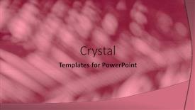  Presentation with palm leaves - Slide deck enhanced with blurred-shadow-of-tropical-palm background and a coral colored foreground