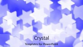  Presentation with star - Cool new presentation theme with blurred stars may be used backdrop and a light blue colored foreground