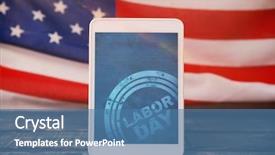  Presentation with digital earth abstract blue - PPT layouts with blurry animated flare against digital background and a teal colored foreground