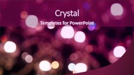  Presentation with light - PPT layouts consisting of blurriness - blurry christmas lights bright light background and a violet colored foreground