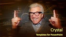  Presentation with keeping covenant god - Amazing slide set having blurry vision - genius mature teacher keeping his backdrop and a  colored foreground