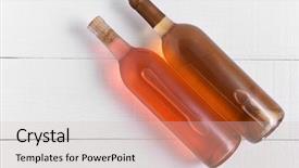  Presentation with blush - Amazing PPT layouts having blush wine and chardonnay backdrop and a soft green colored foreground