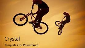  Presentation with freedom - Presentation theme consisting of drama - roman theater in ancient background and a teal colored foreground.