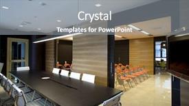  Presentation with directors - Amazing PPT theme having board directors - interior of a modern boardroom backdrop and a gray colored foreground