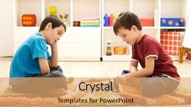  Presentation with game show - Slide deck with board game - let me show you background and a coral colored foreground