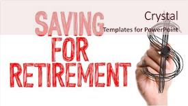  Presentation with hand saving - Theme consisting of board retreat - hand with marker writing saving background and a lemonade colored foreground