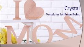  Presentation with brick wall - Slides having boarders - wooden decor and flowers background and a sky blue colored foreground