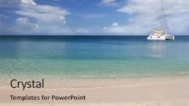  Presentation with tropical wedding anniversary - Cool new PPT theme with ping pong racket under the white background backdrop and a light gray colored foreground