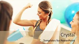  Presentation with black women support group - Audience pleasing slides consisting of boast - young women group resting backdrop and a coral colored foreground