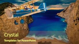  Presentation with save girl child - Amazing presentation design having boat map - child girl pilot aviator backdrop and a tawny brown colored foreground