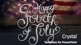  Presentation with 4th july - PPT layouts enhanced with boat patriot - digital composite of happy 4th background and a tawny brown colored foreground