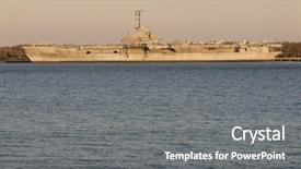  Presentation with charleston - Slides having boat patriot - uss yorktown charleston south carolina background and a gray colored foreground