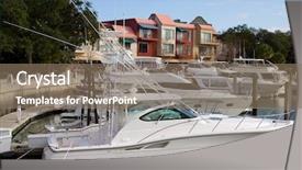  Presentation with boats - Cool new theme with  backdrop and a  colored foreground