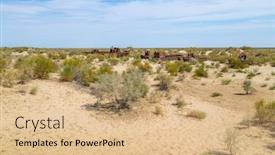  Presentation with central asia - Presentation theme enhanced with boats-on-a-ship-graveyard background and a coral colored foreground