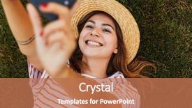  Presentation with top hat - Cool new presentation theme with boccaccio - top view of a lovely backdrop and a  colored foreground