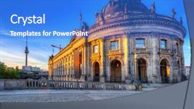  Presentation with architecture old - PPT theme having bode - beautiful architecture of the old background and a  colored foreground