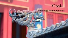  Presentation with buddha - Cool new presentation theme with bodhisattvas carved in the monolith backdrop and a coral colored foreground