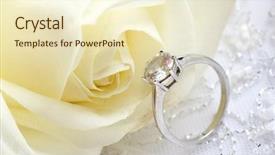  Presentation with wedding ring - Presentation enhanced with bodice - nice wedding background wedding dress background and a cream colored foreground