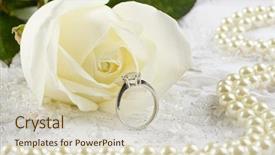  Presentation with wedding ring - PPT theme enhanced with bodice - nice wedding background wedding dress background and a  colored foreground
